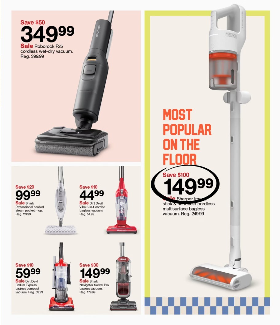 page from Target ad