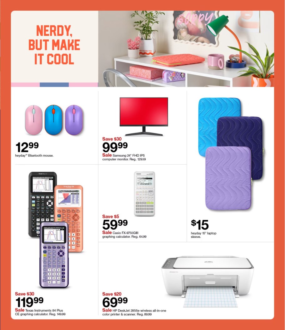 page from Target ad