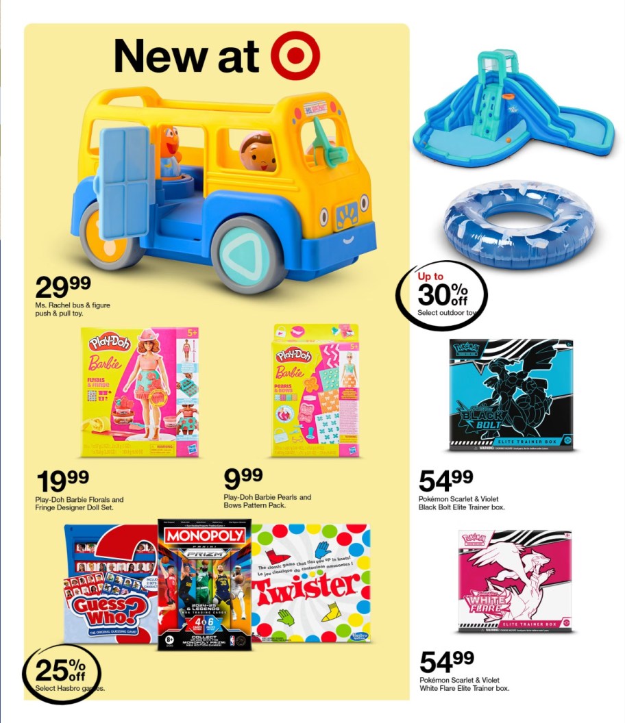 page from Target ad