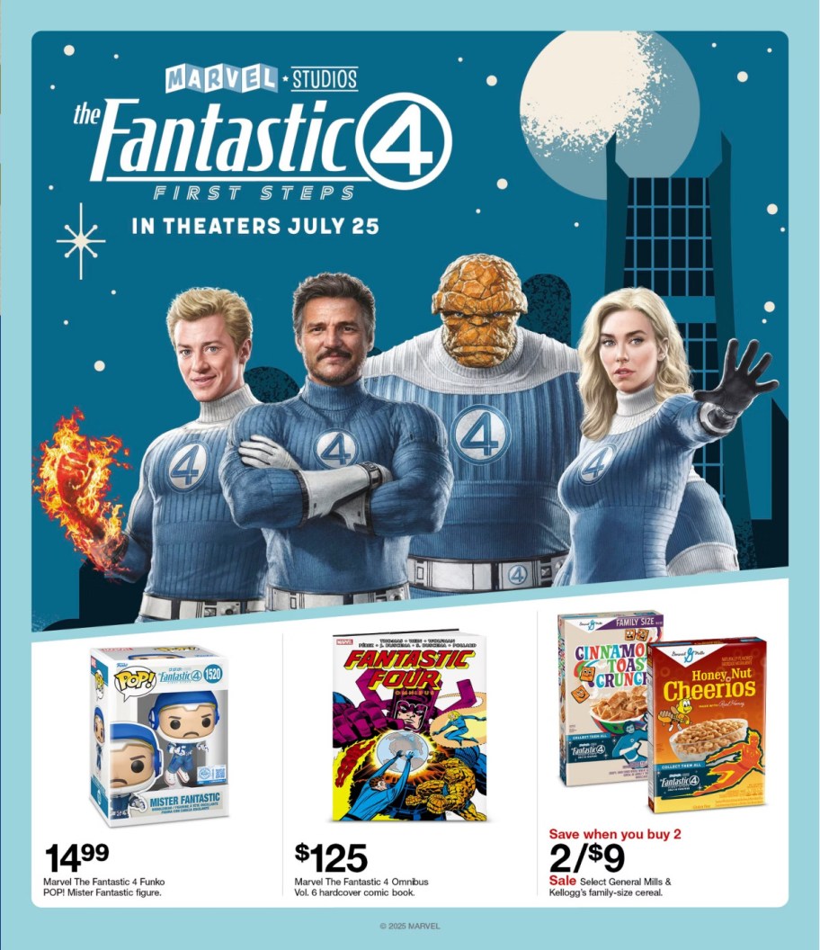 page from Target ad