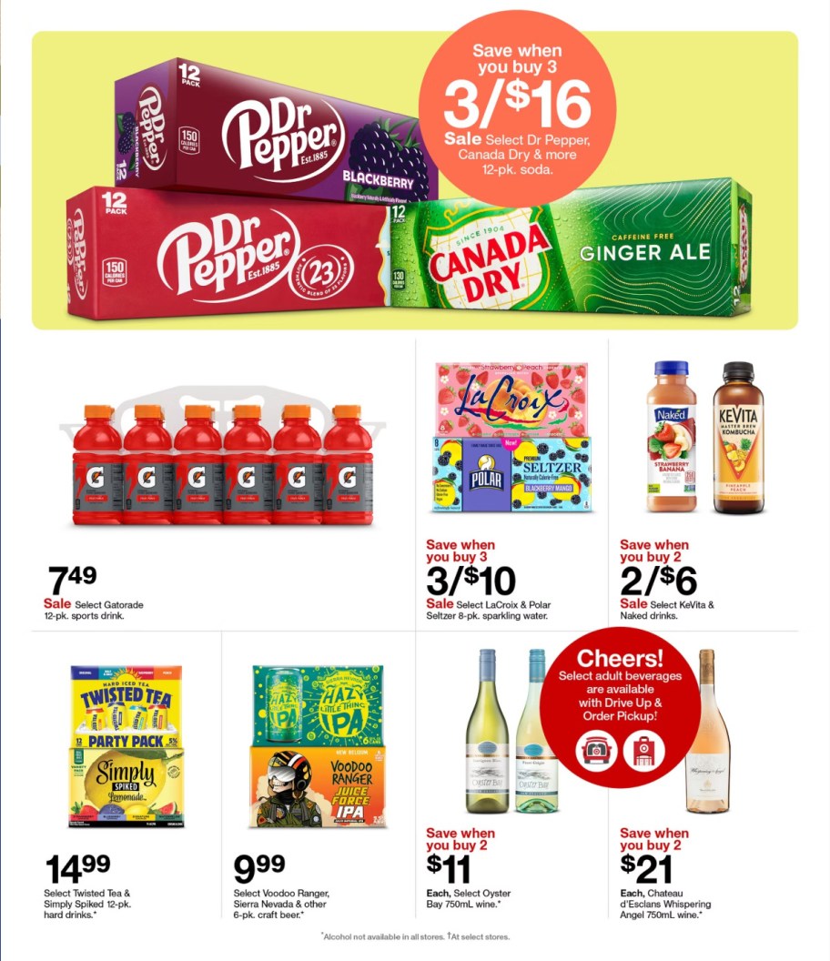page from Target ad