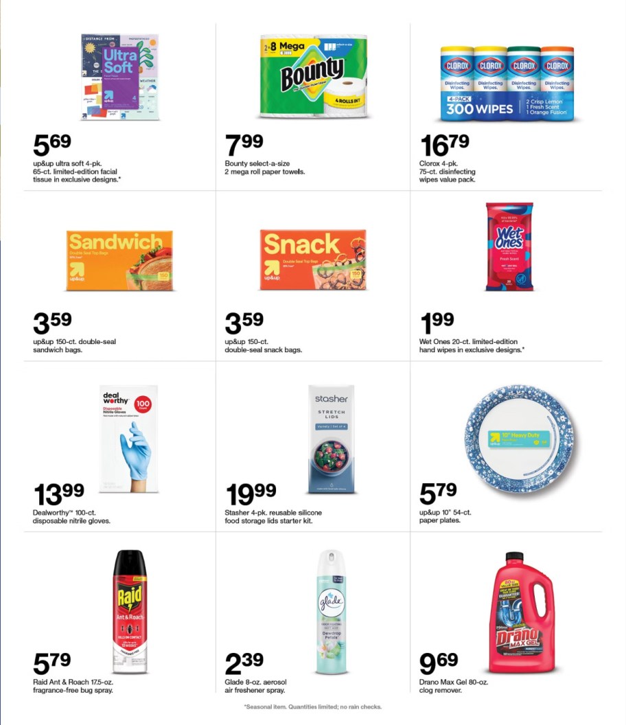 page from Target ad