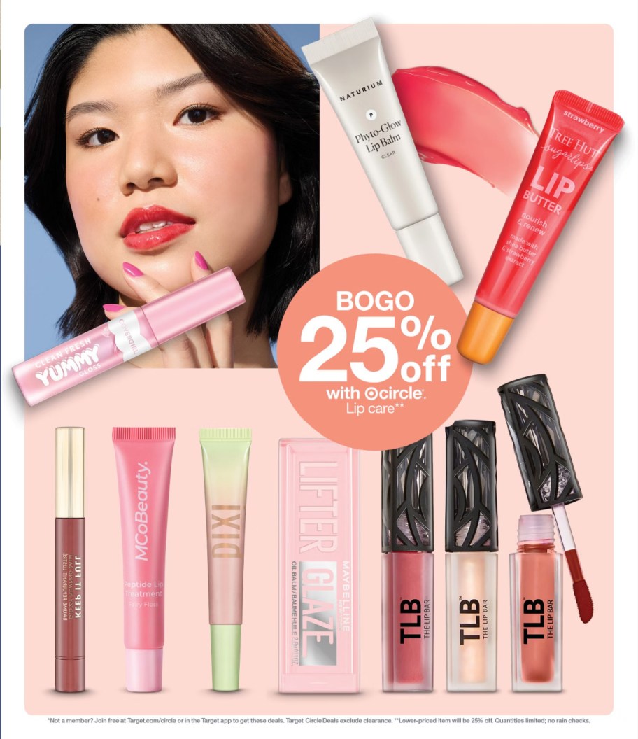 page from Target ad