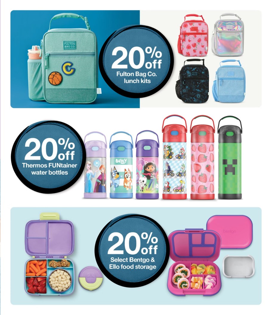 page from Target ad