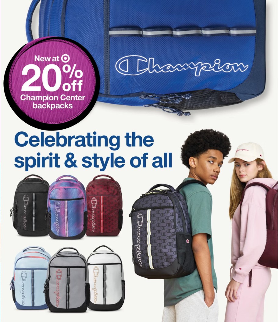 page from Target ad
