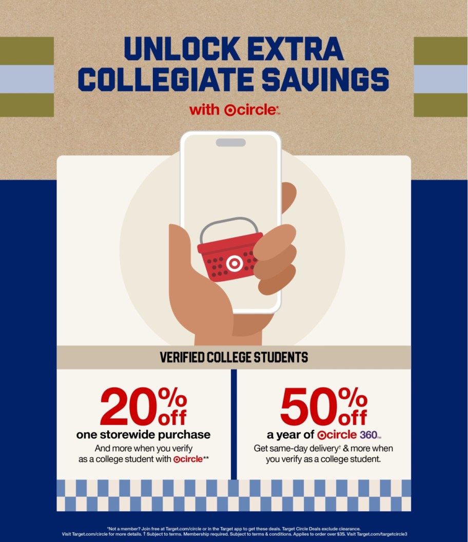 page from Target ad