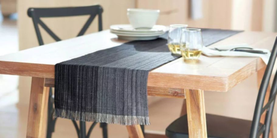 40% Off Threshold Kitchen Linens at Target = Runners & Tablecloths from $10.80!