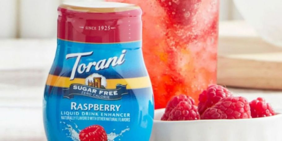 BOGO Free NEW Torani Sugar-Free Drink Enhancers After Cash Back at Walmart