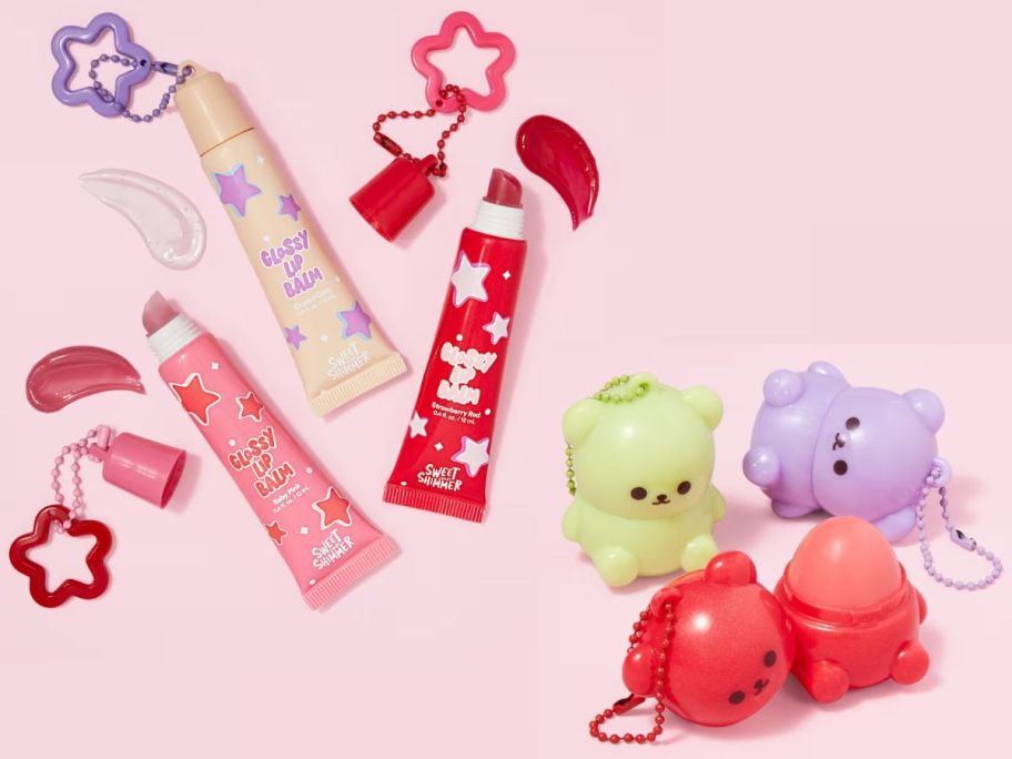 Sweet & Shimmer Cosmetics & Accessories lip balms and glosses