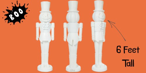 Giant Pumpkin Nutcracker Blow Mold Available NOW for Pre-Order (Will Sell Out!)