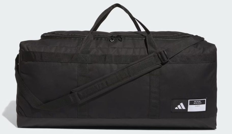  black adidas HIIT Locker Room Pro Duffel Bag