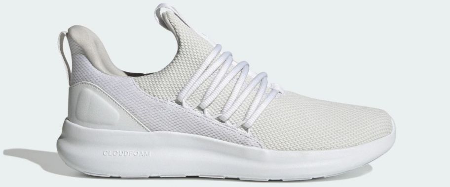 A white running shoe