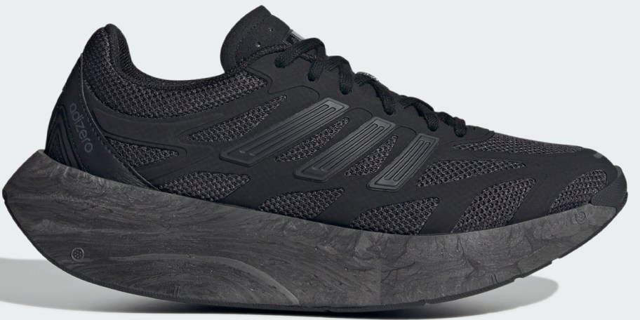 black adidas shoe
