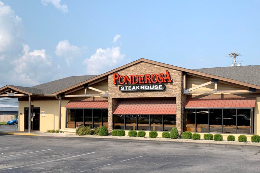 ponderosa steakhouse store front