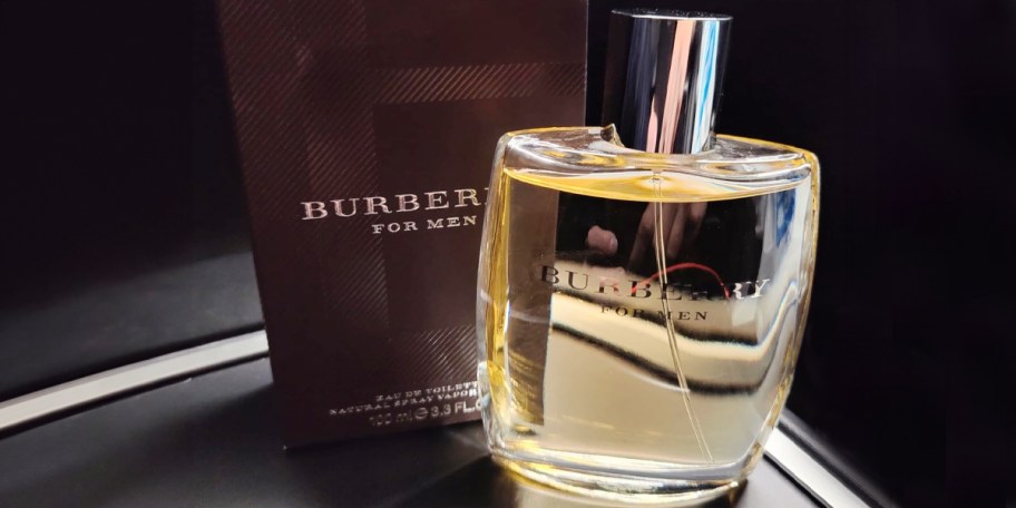 burberry for men cologne bottle with box