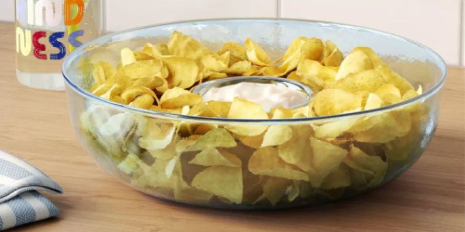 The Clever $7 Chip & Dip Bowl Everyone’s Grabbing from Target