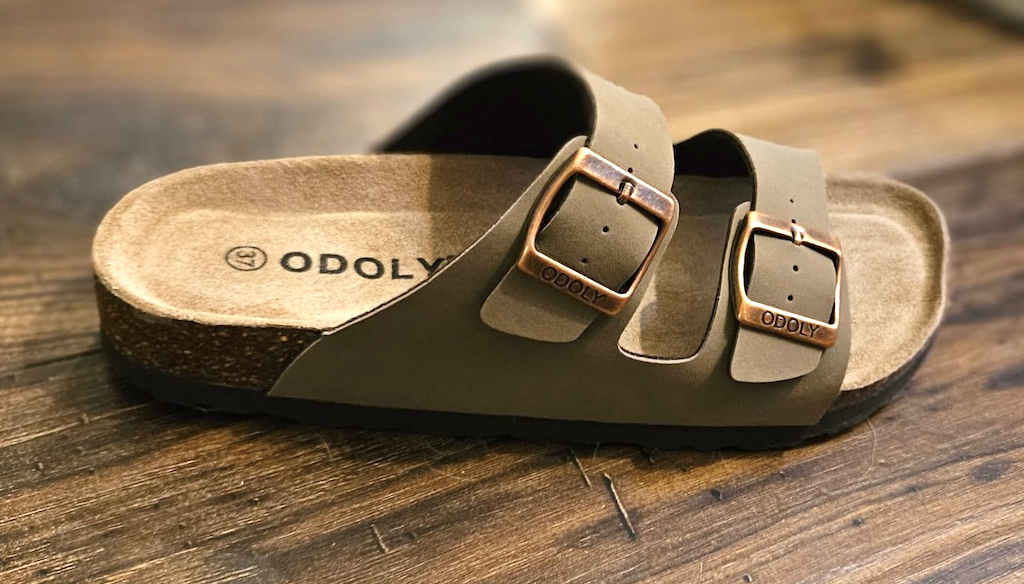 Cork footbed sandal