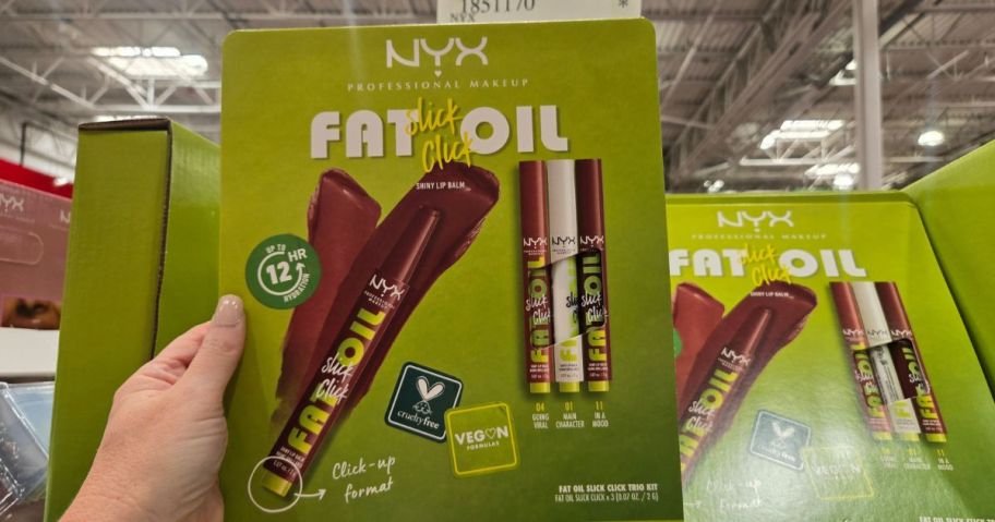 NYX Fat Oil Slick Click 3-Pack in hand in store