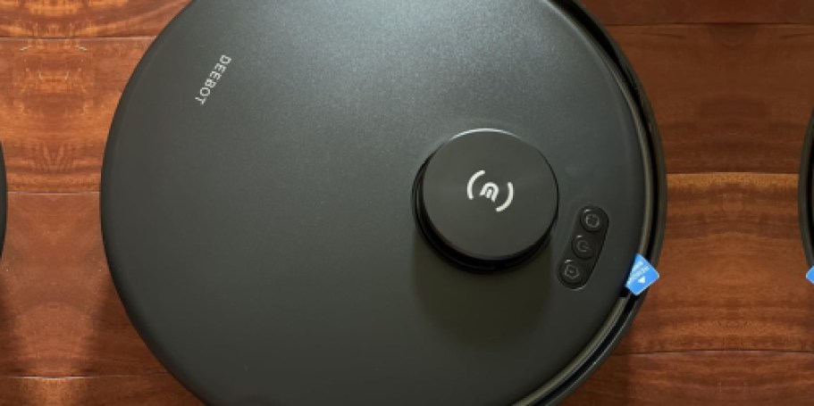 ECOVACS Robot Vacuum Cleaner & Mop Only $161 Shipped for Prime Members (Runs Up to 300 Minutes!)