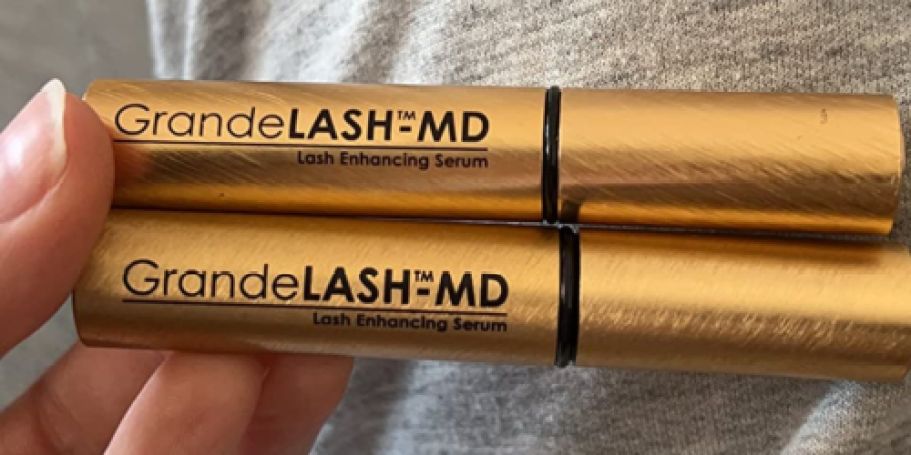 Buy 1, Get 1 FREE Grande Cosmetics Lash Enhancing Serums on Amazon