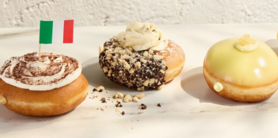 Krispy Kreme’s New Italy-Inspired Doughnuts Are Here
