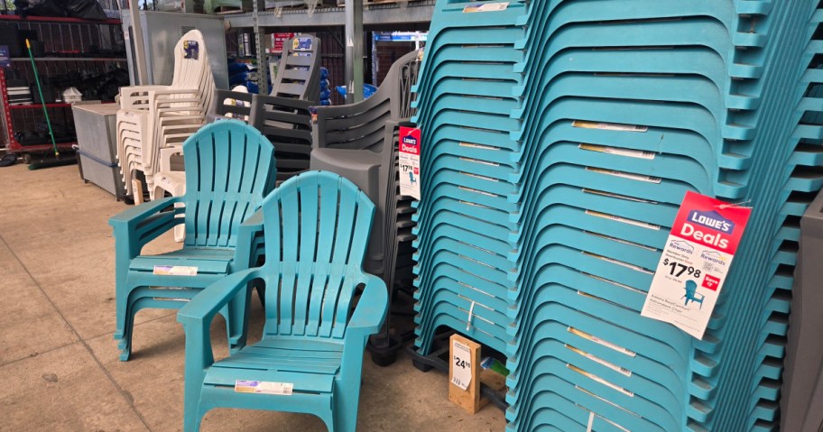 lowe's adirondack chairs