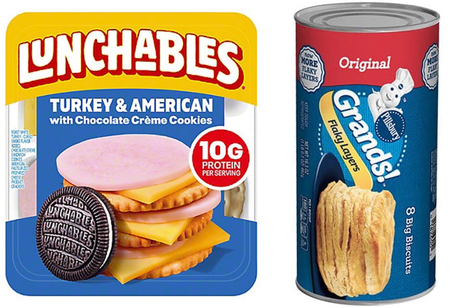 lunchables and grands biscuits 