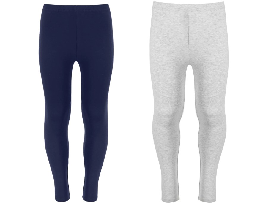 navy and grey leggings