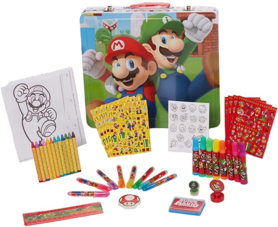 contents of super mario activity kit