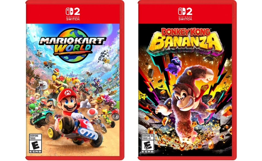 mario kart and donkey kong video switch 2 video games 