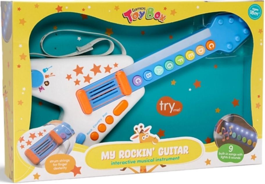 kids pretend guitar