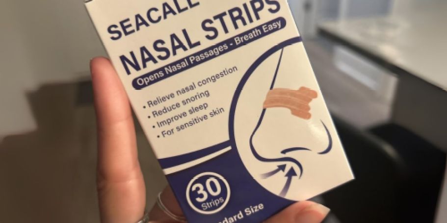 Say Goodbye to Snoring! 30-Count Nasal Strips Only $4.99 Shipped on Amazon