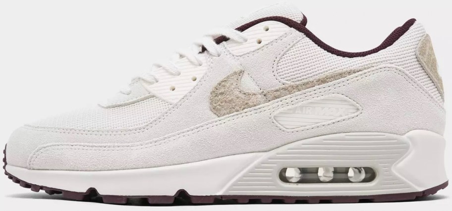 white nike shoe