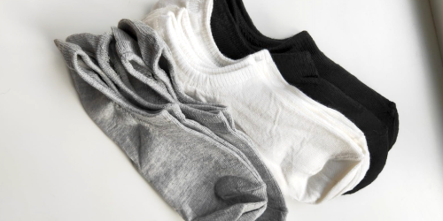 Women’s No Show Socks 6-Pack Only $6.99 on Amazon