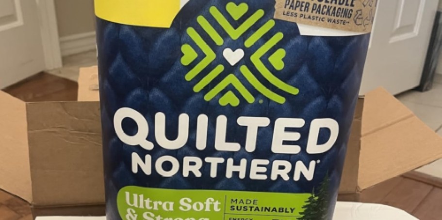 Quilted Northern Toilet Paper Mega Rolls 18-Pack Just $14 Shipped on Amazon