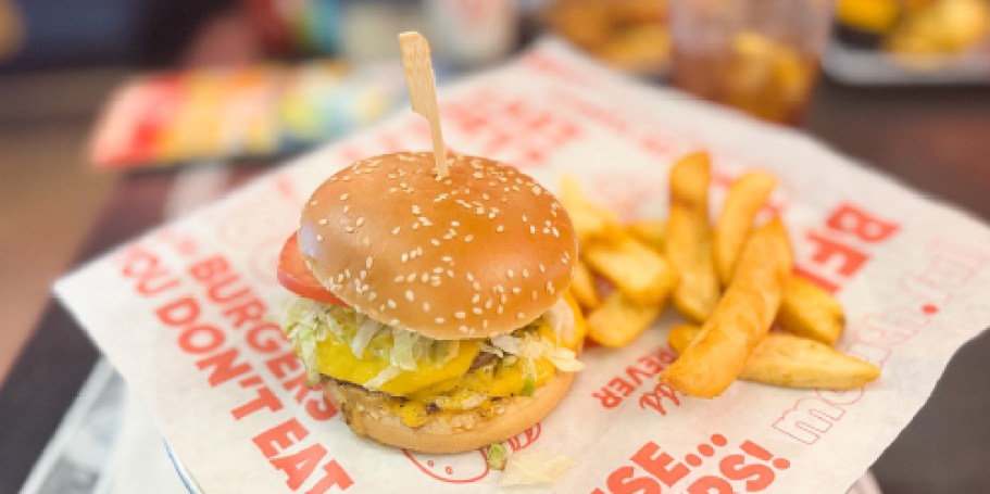 Red Robin Big Yummm Burger Deal ONLY $9.99 (Includes Bottomless Fries AND Drink!)