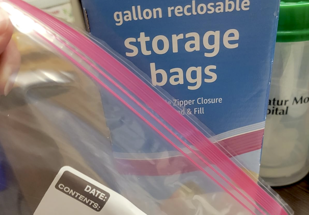 storage bags 