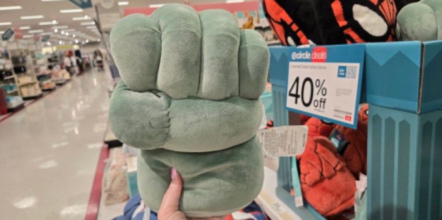 Score 40% Off Pillowfort Disney & Marvel Collection on Target.com