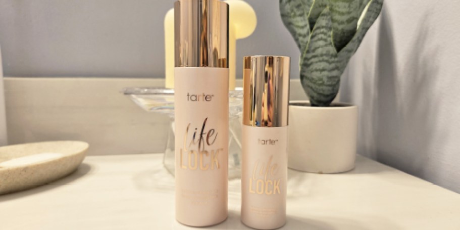 tarte Setting Spray 2-Piece Set from $23 Shipped ($48 Value) – Sets Makeup for 16 Hours