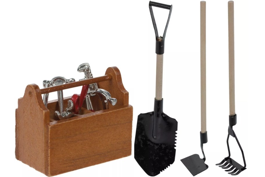 mini tool caddy and mini garden tools