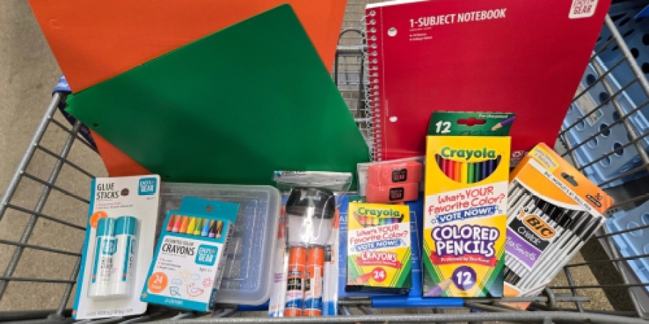 15 Walmart School Supplies Under 50¢ You Can Snag Right Now (4 Are Just a Quarter!)