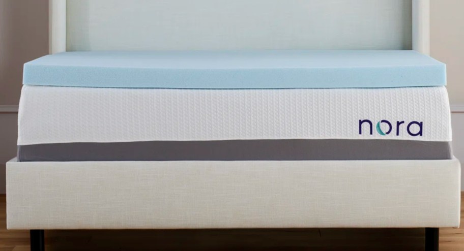 blue gel mattress topper 
