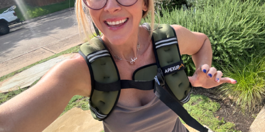 The Weighted Vest Collin Can’t Stop Raving About Is Now Cheaper!